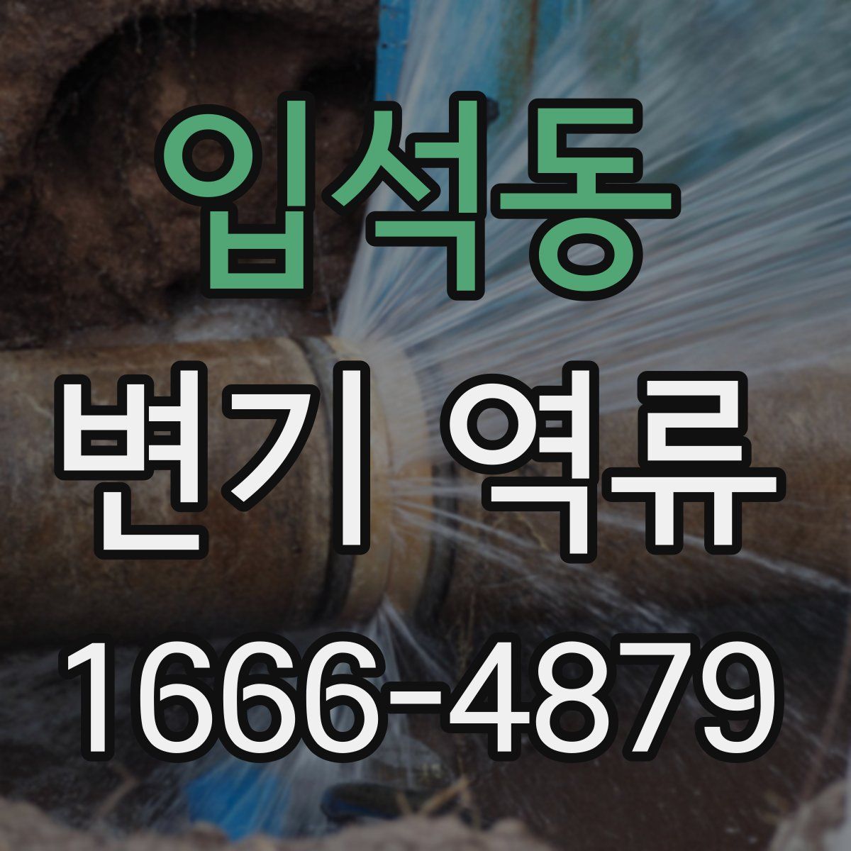 입석동 변기 역류