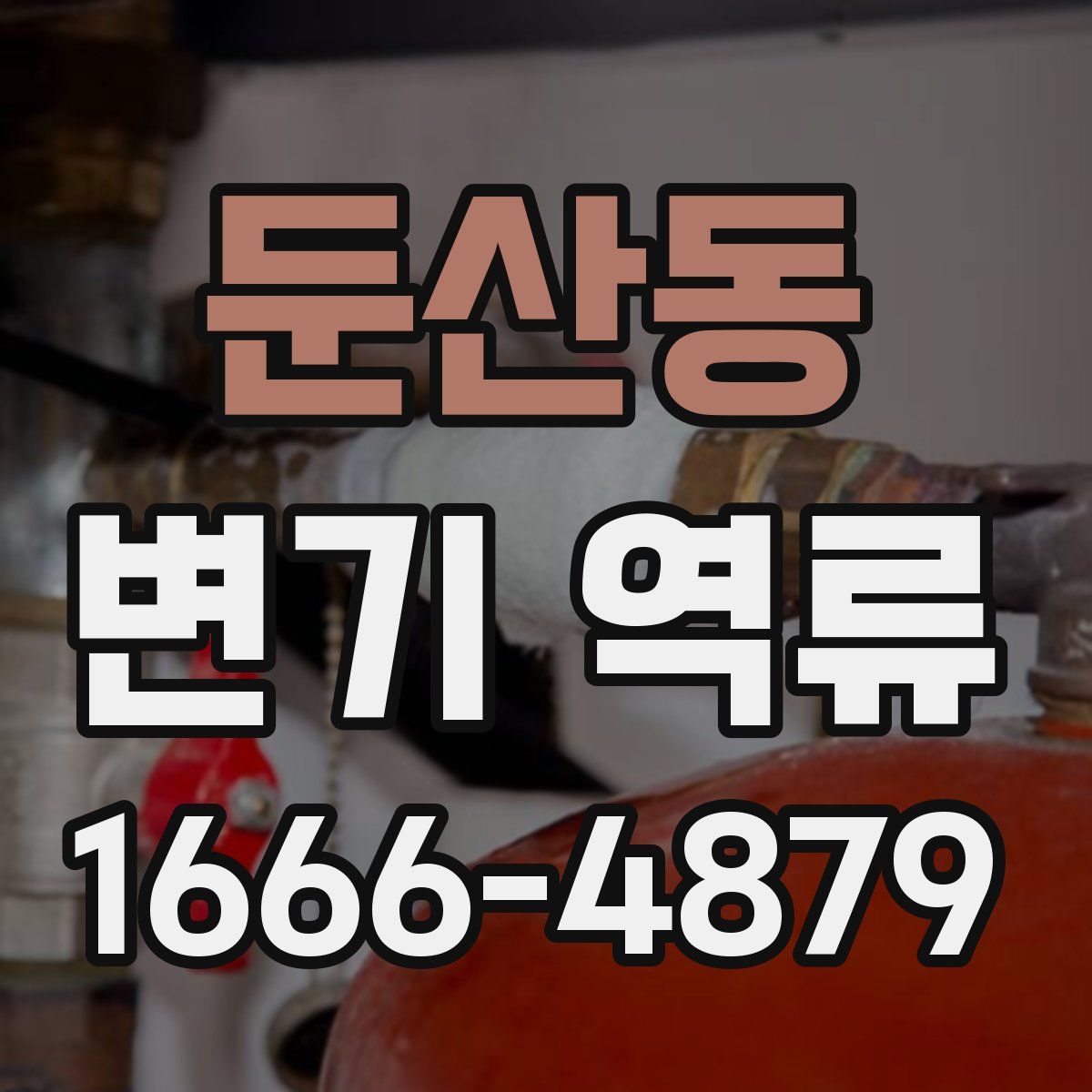 둔산동 변기 역류