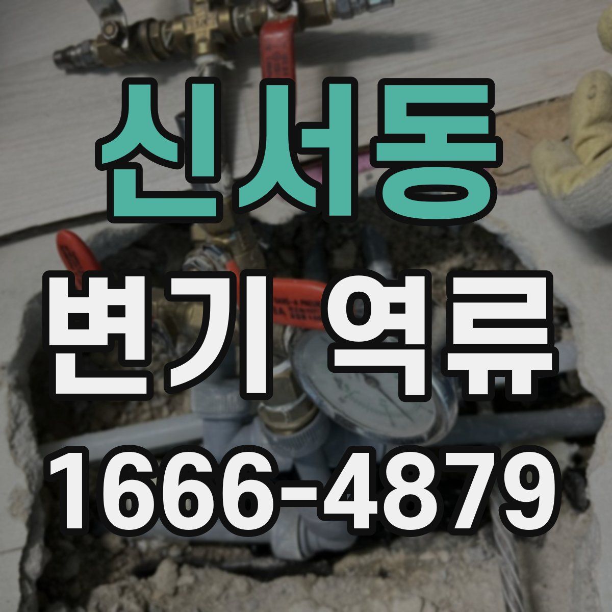 신서동 변기 역류