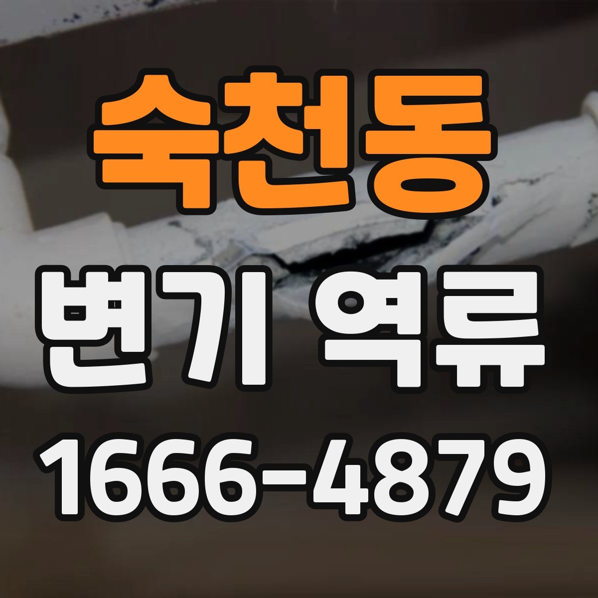 숙천동 변기 역류