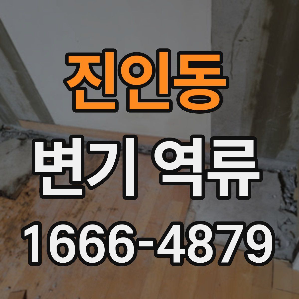 진인동 변기 역류