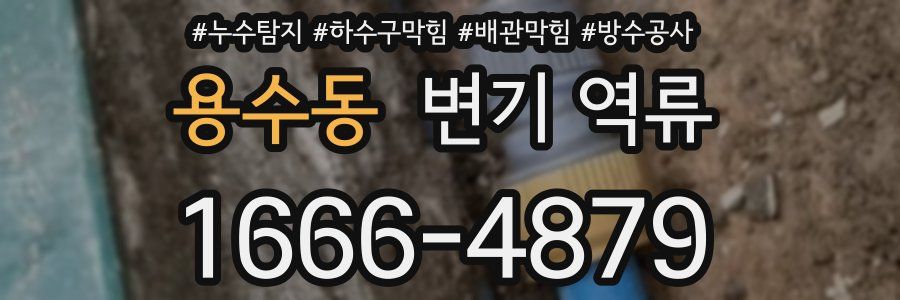 용수동 변기 역류