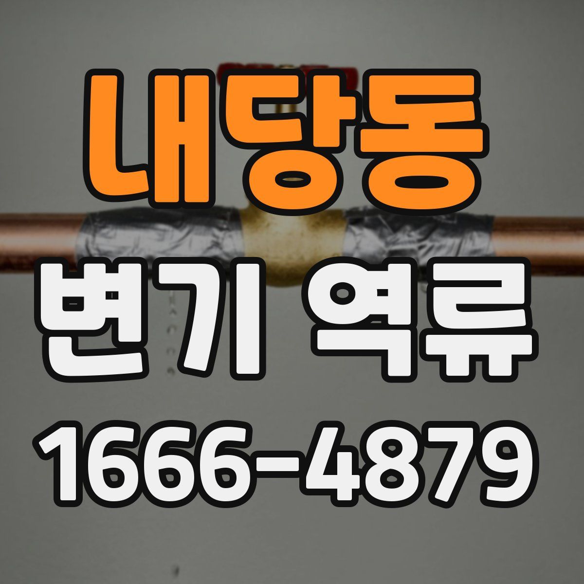 내당동 변기 역류