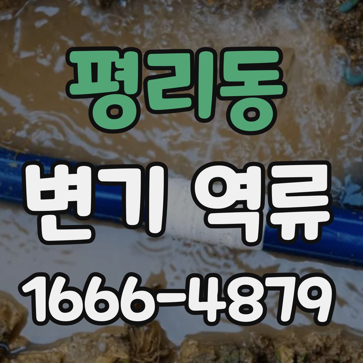 평리동 변기 역류