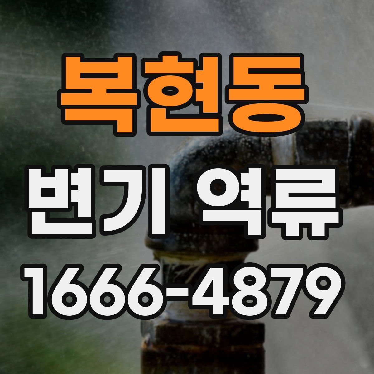 복현동 변기 역류