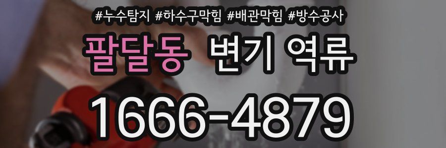팔달동 변기 역류