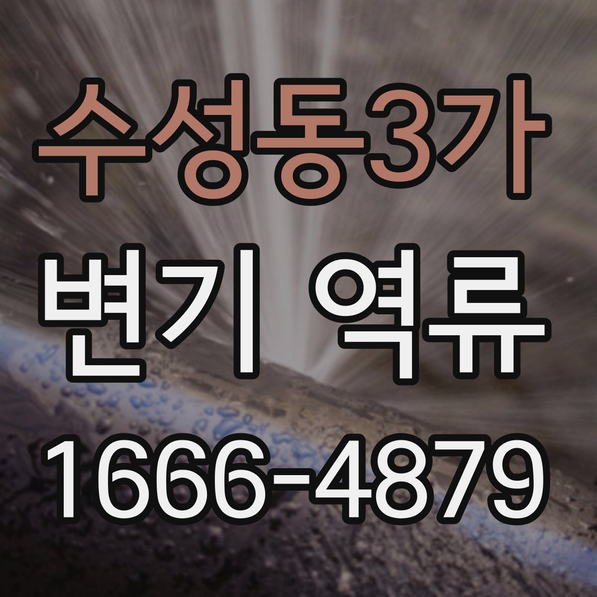 수성동3가 변기 역류