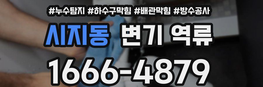 시지동 변기 역류