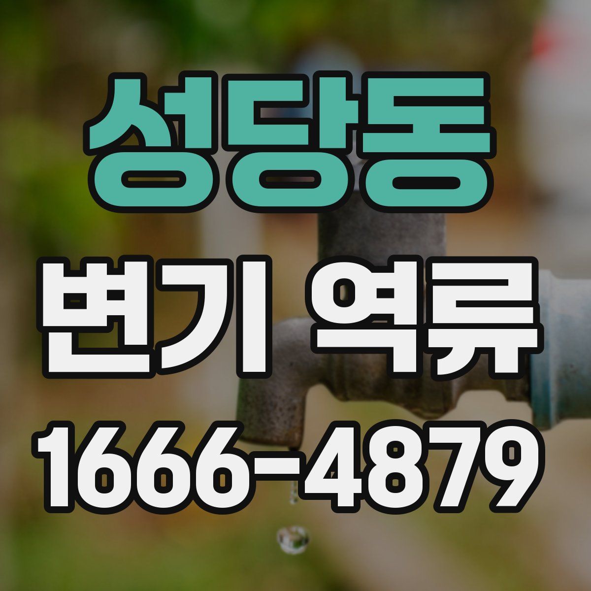 성당동 변기 역류