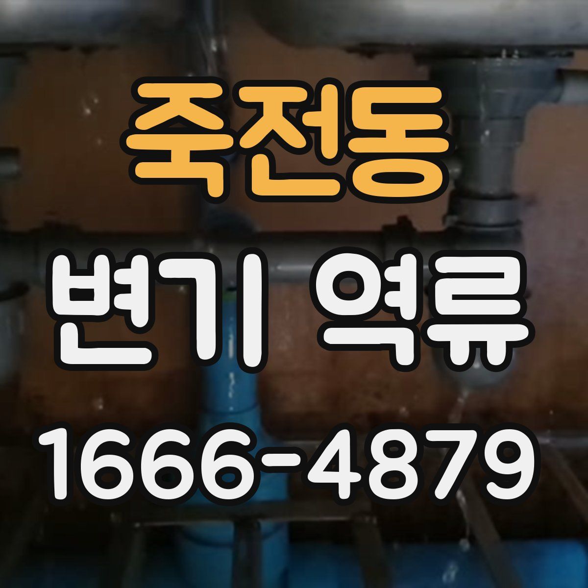 죽전동 변기 역류