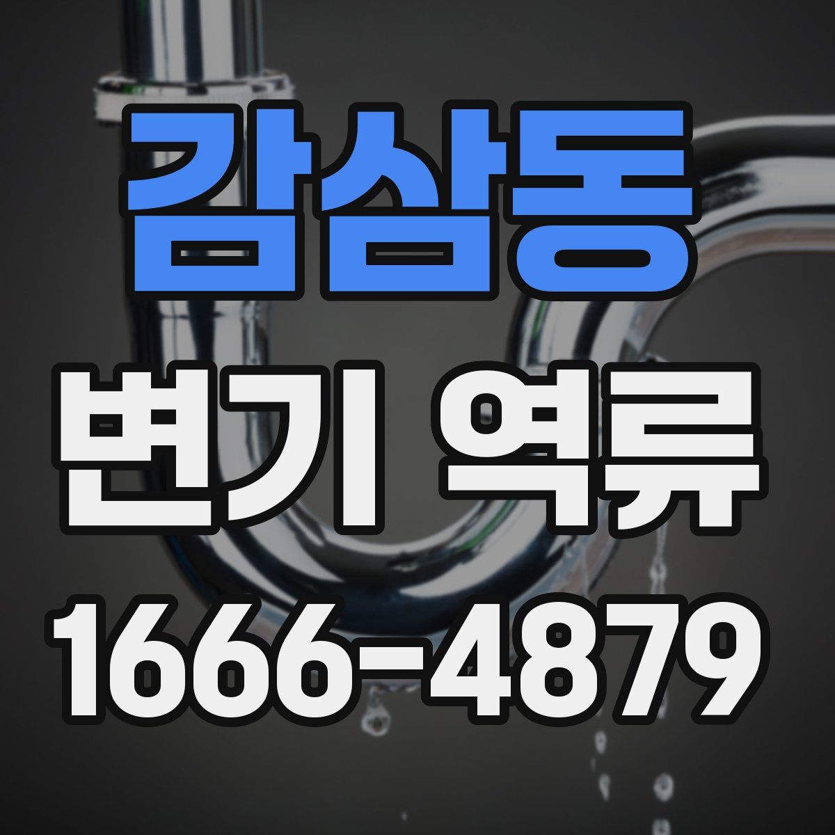 감삼동 변기 역류