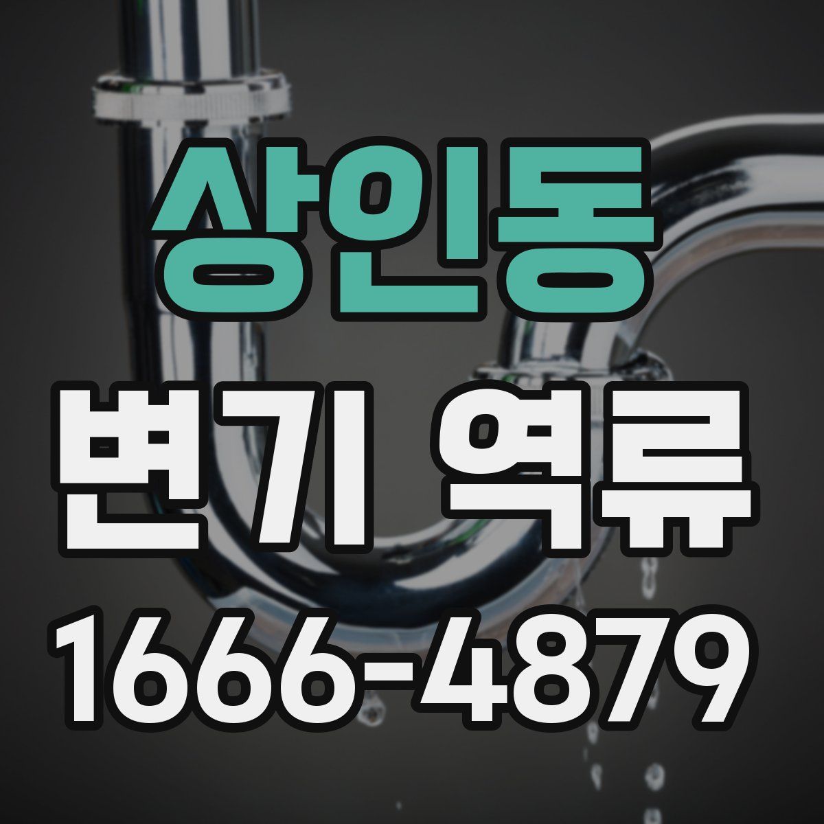 상인동 변기 역류