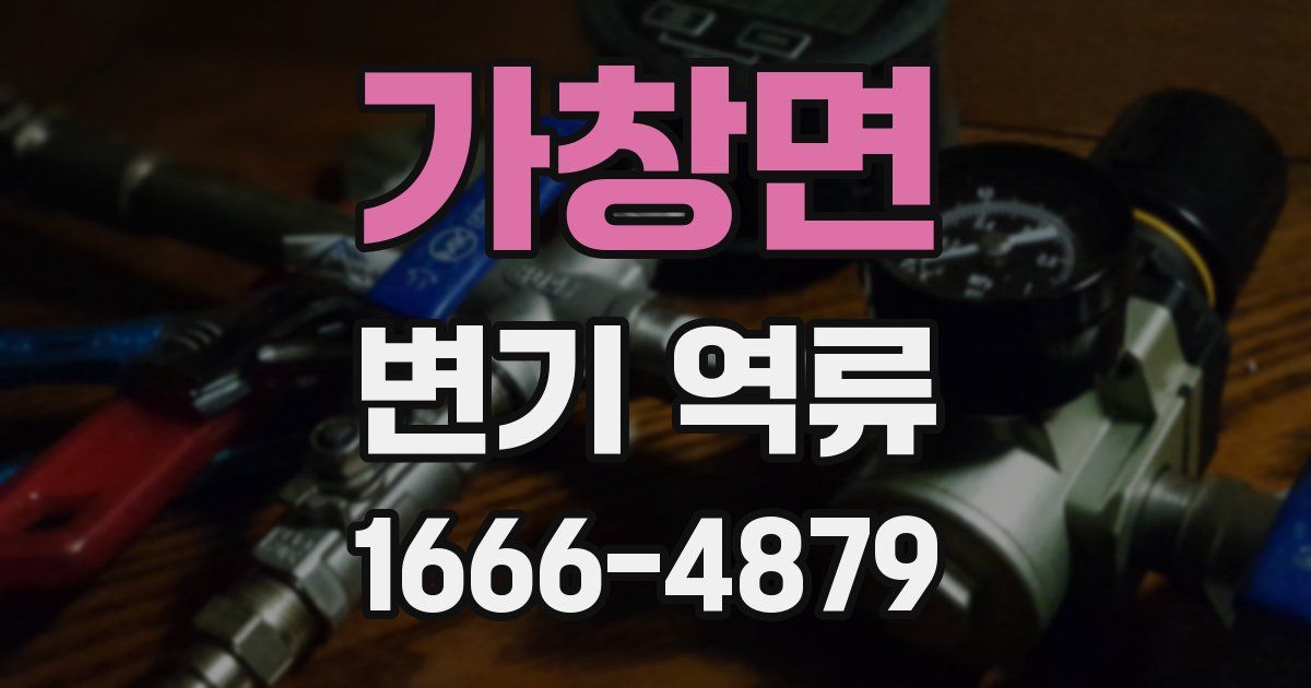 가창면 변기 역류