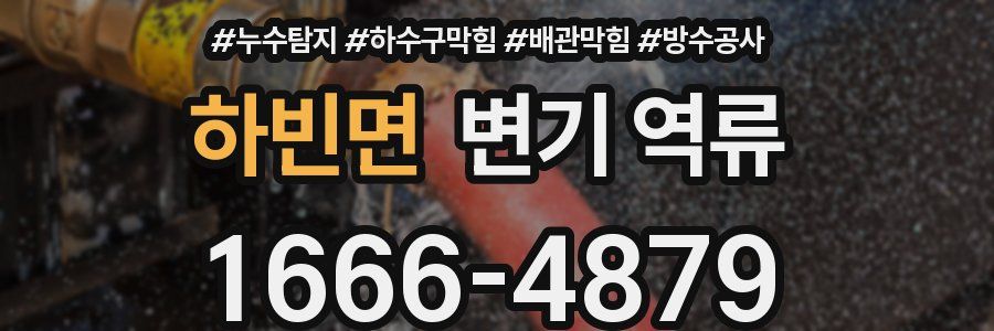 하빈면 변기 역류