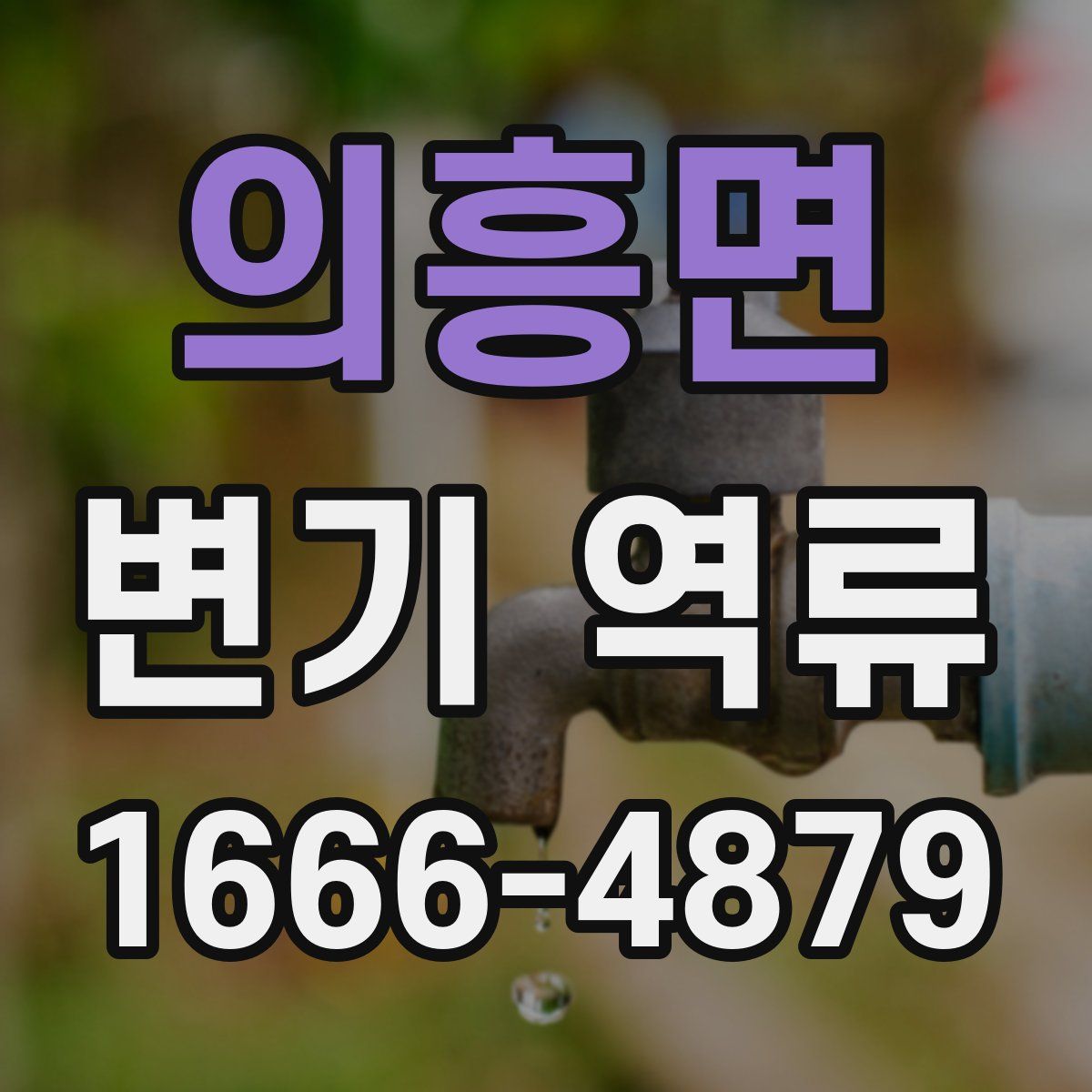 의흥면 변기 역류