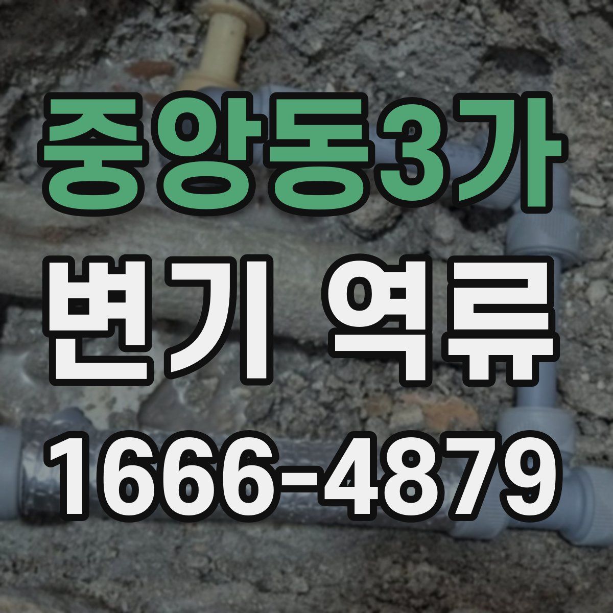중앙동3가 변기 역류