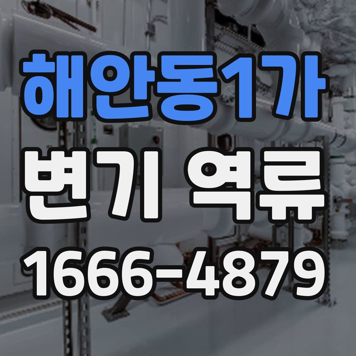 해안동1가 변기 역류