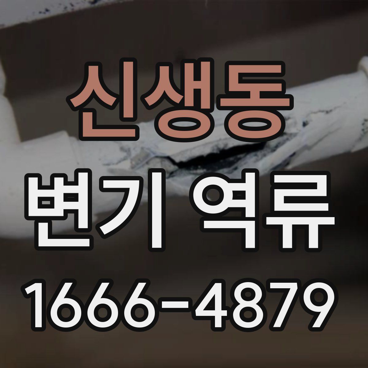 신생동 변기 역류
