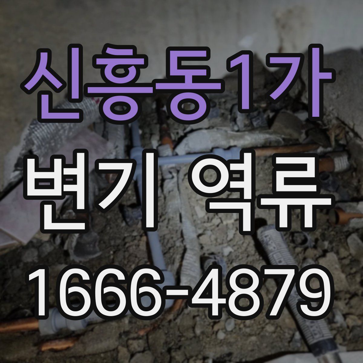 신흥동1가 변기 역류