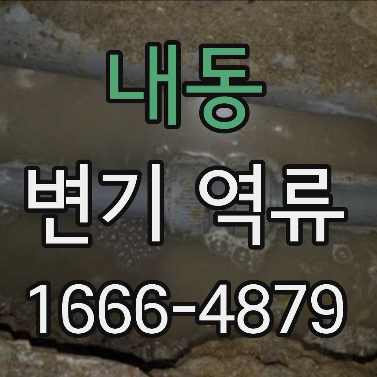내동 변기 역류