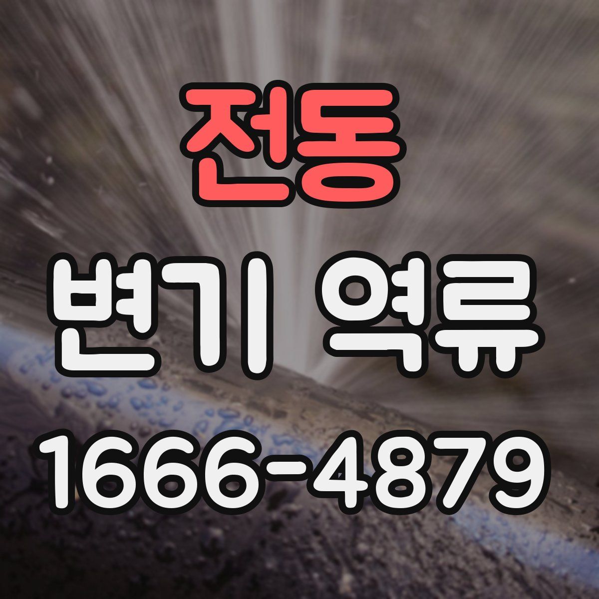 전동 변기 역류
