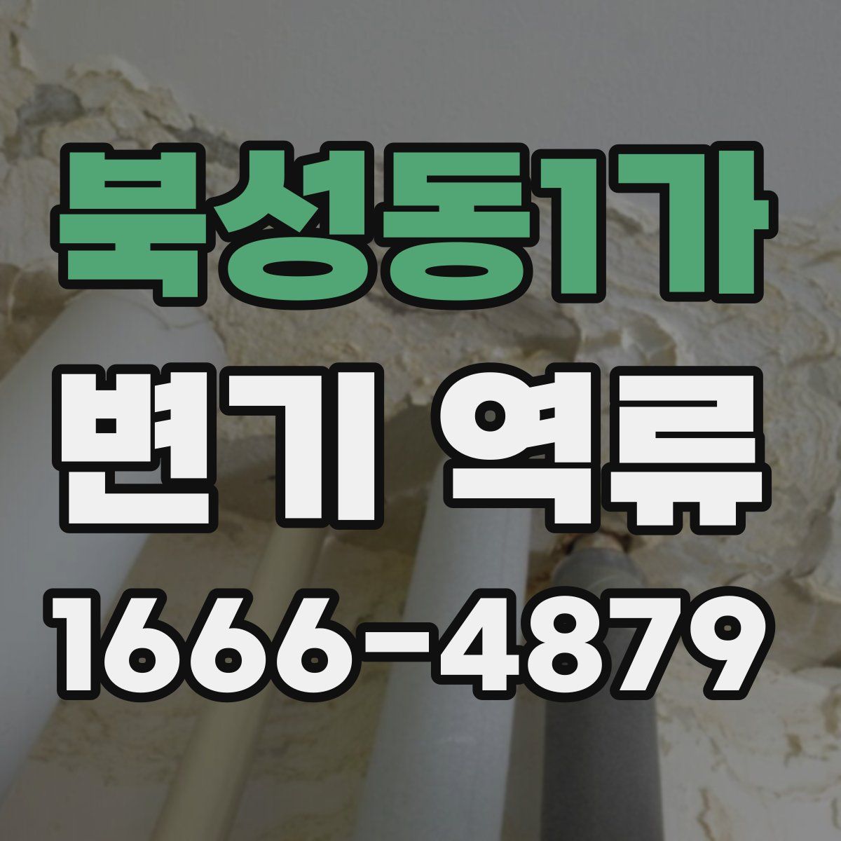 북성동1가 변기 역류