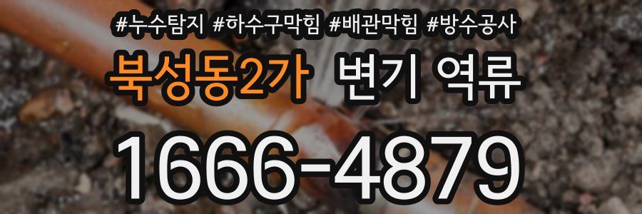 북성동2가 변기 역류