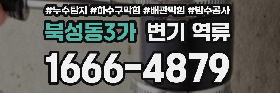 북성동3가 변기 역류