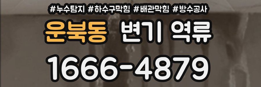 운북동 변기 역류