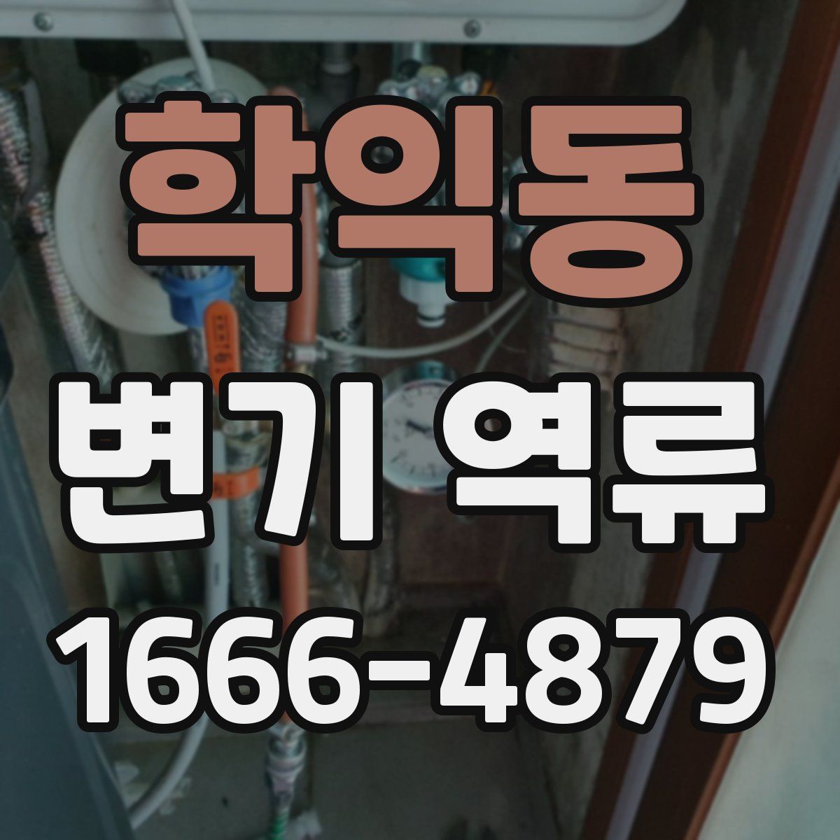 학익동 변기 역류