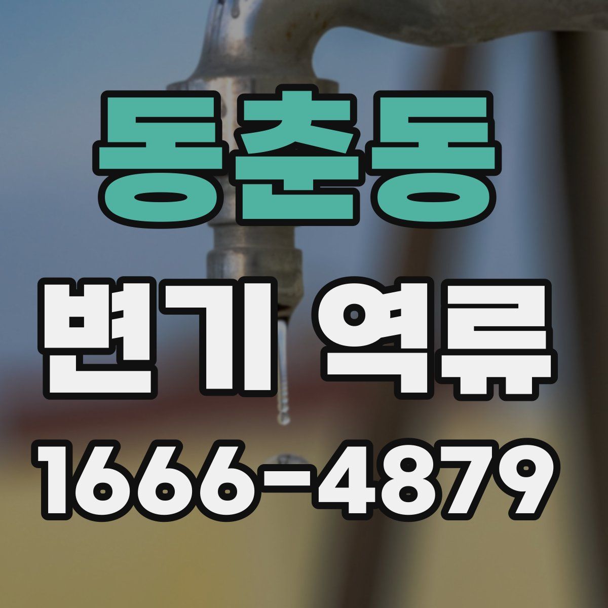 동춘동 변기 역류