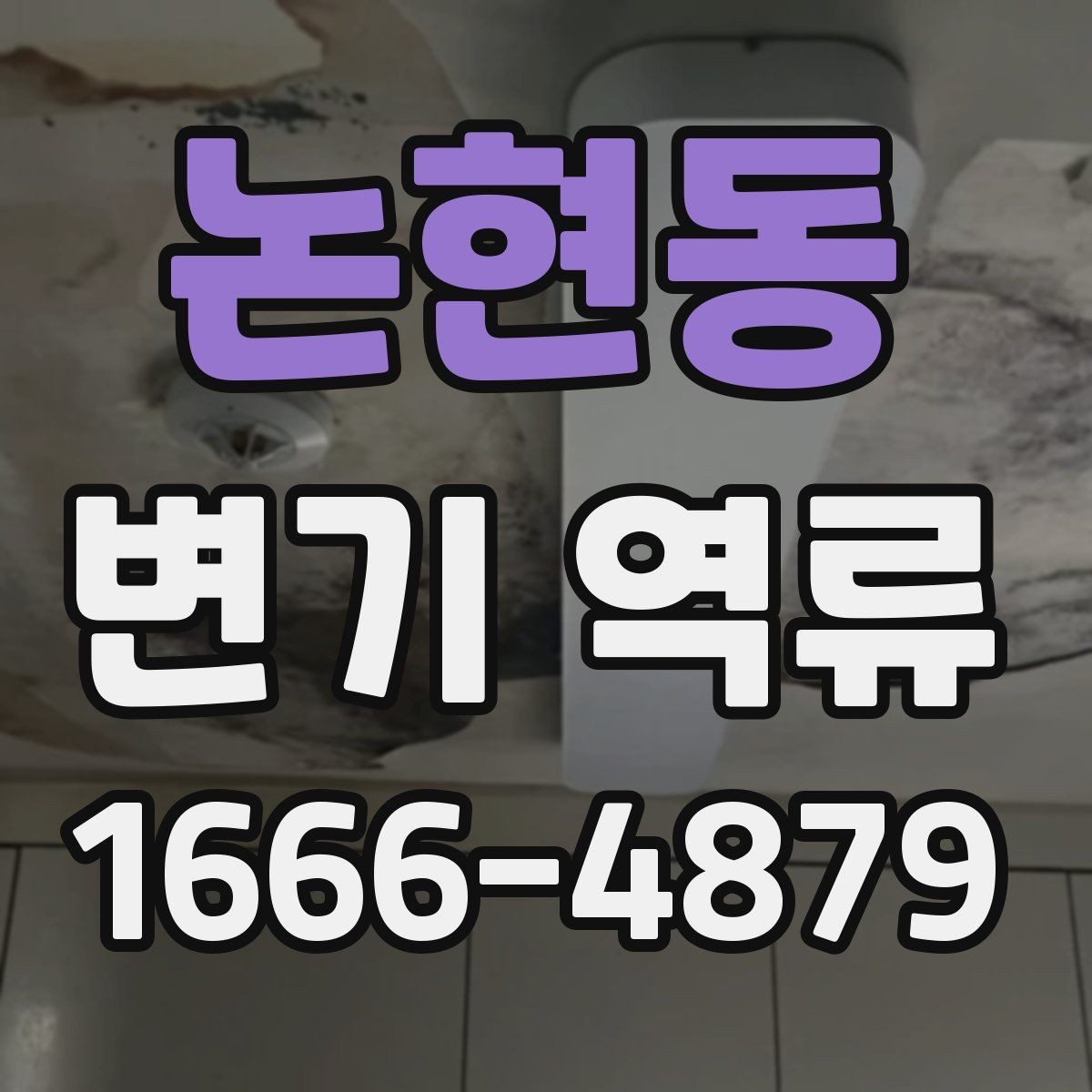 논현동 변기 역류 오래 방치하면 생길 수 있는 문제