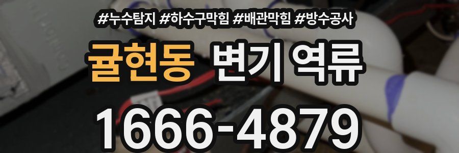 귤현동 변기 역류