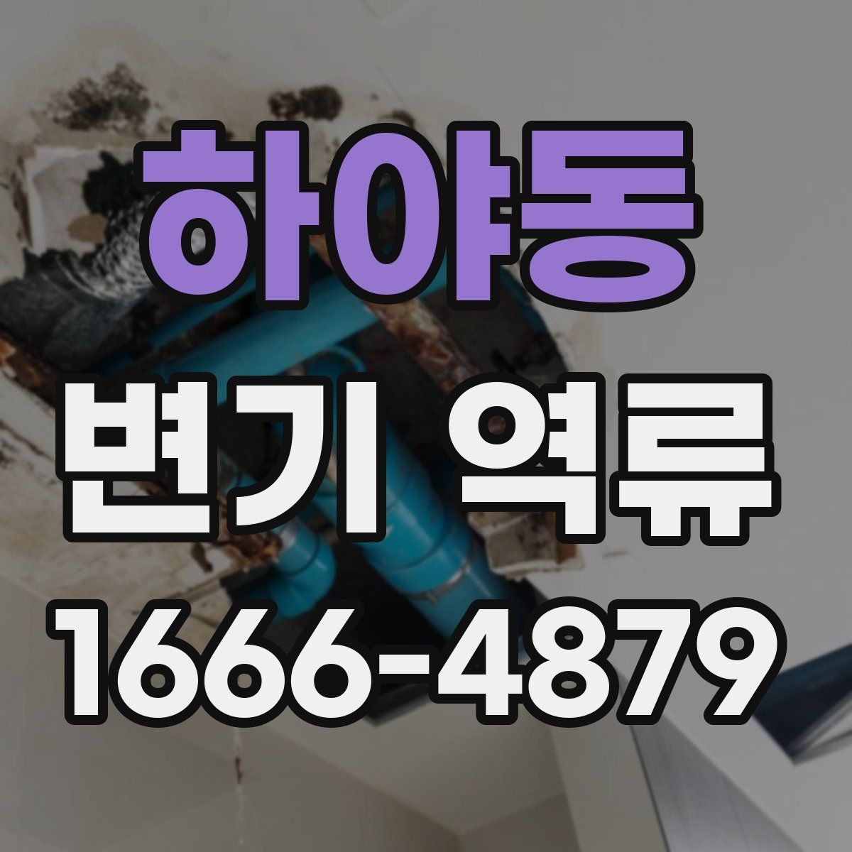 하야동 변기 역류