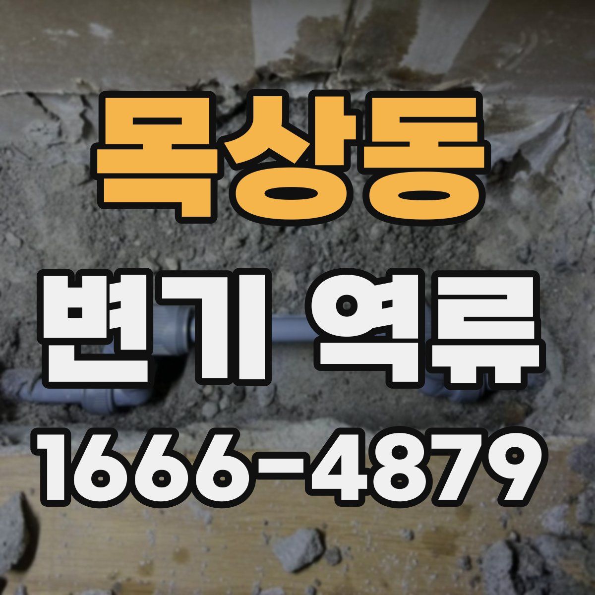 목상동 변기 역류