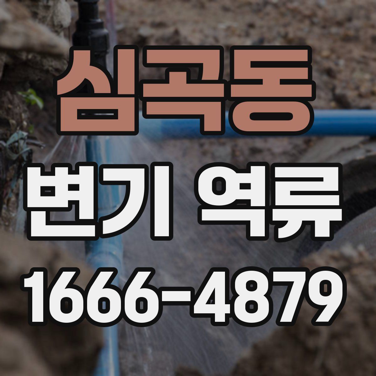 심곡동 변기 역류