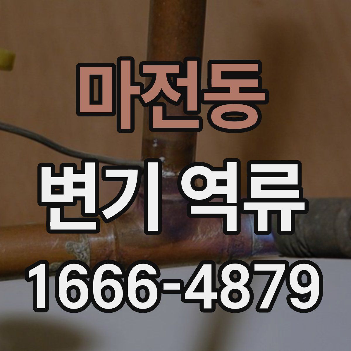 마전동 변기 역류