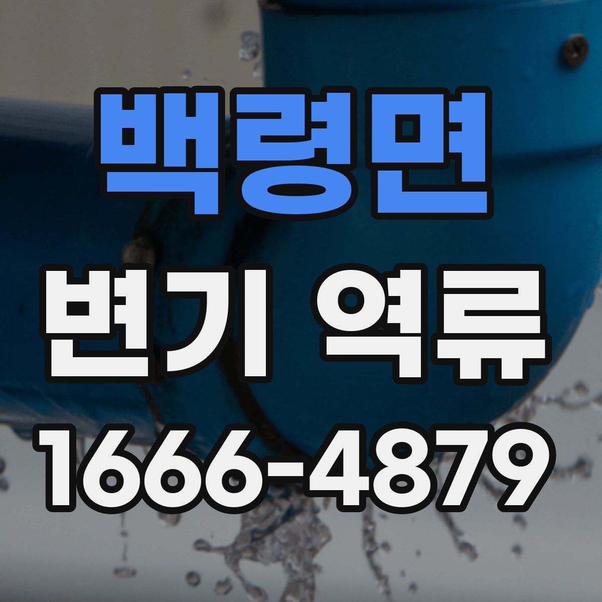 백령면 변기 역류