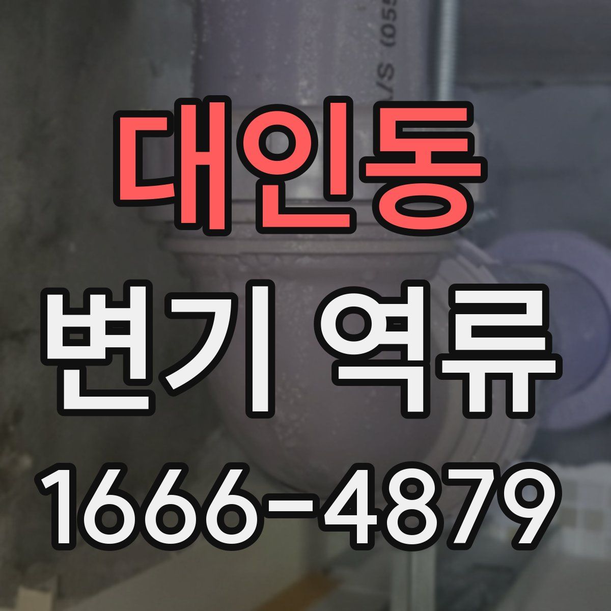 대인동 변기 역류