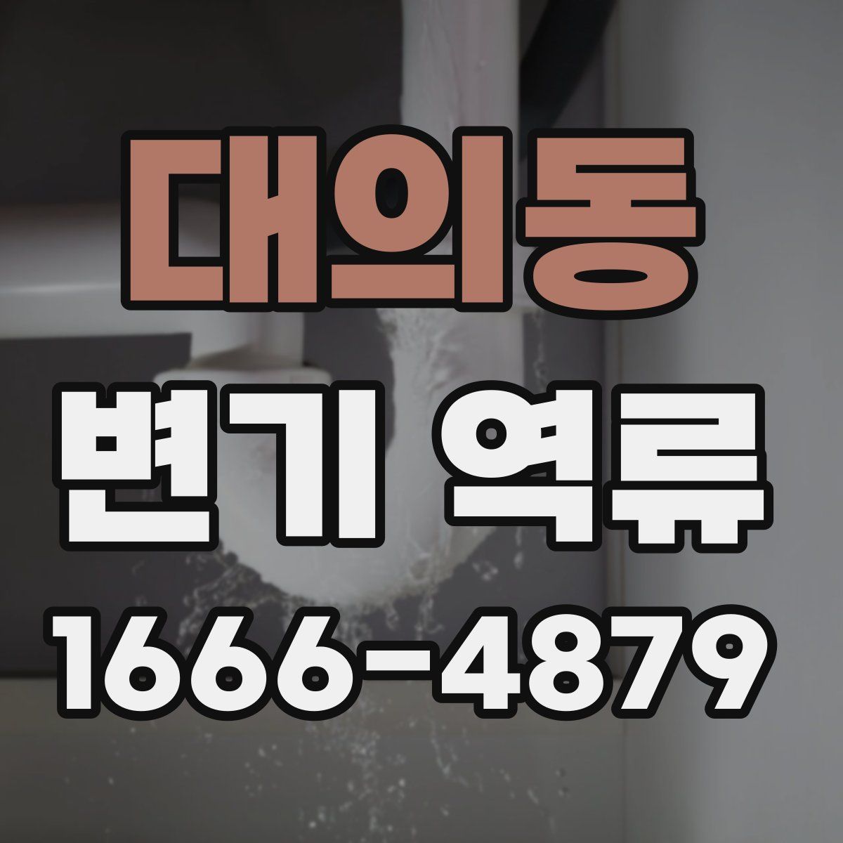 대의동 변기 역류