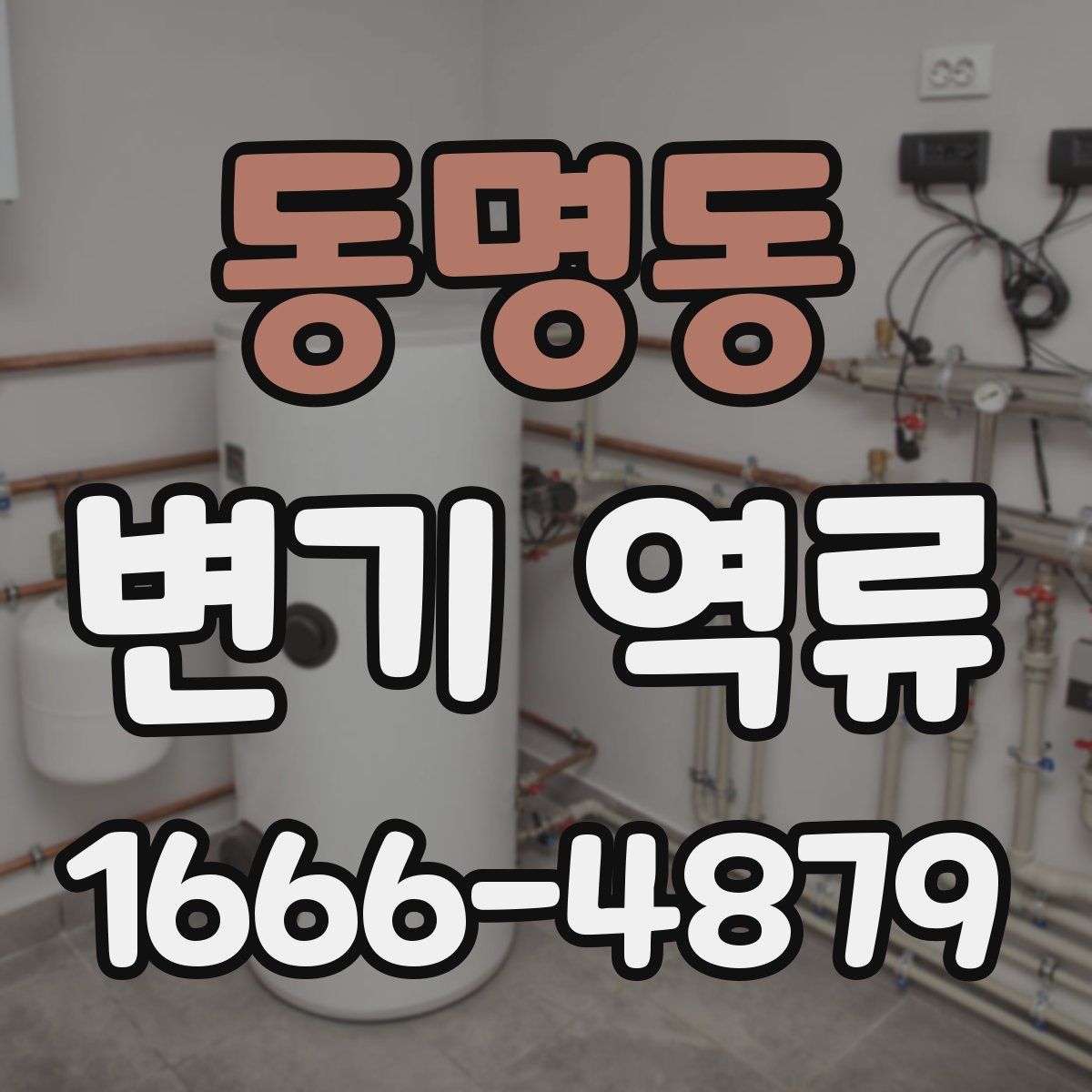 동명동 변기 역류