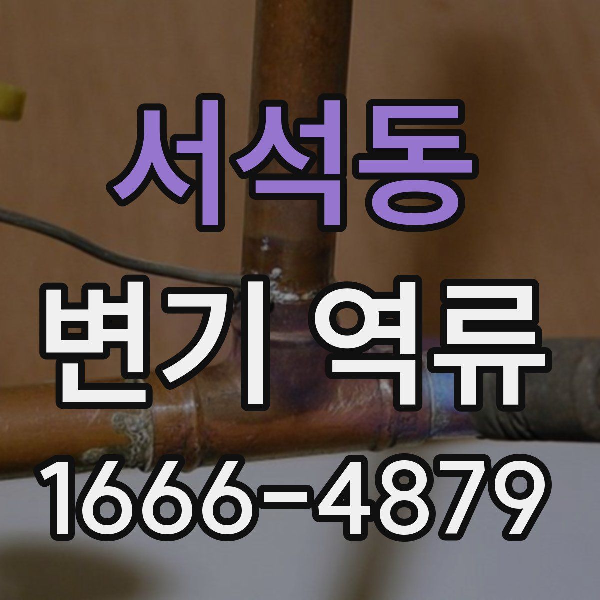 서석동 변기 역류