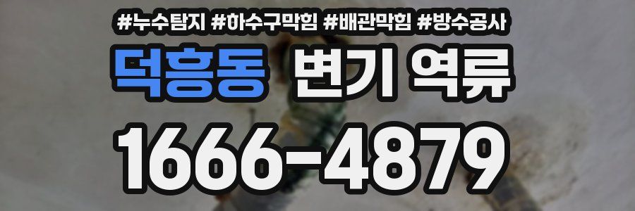 덕흥동 변기 역류