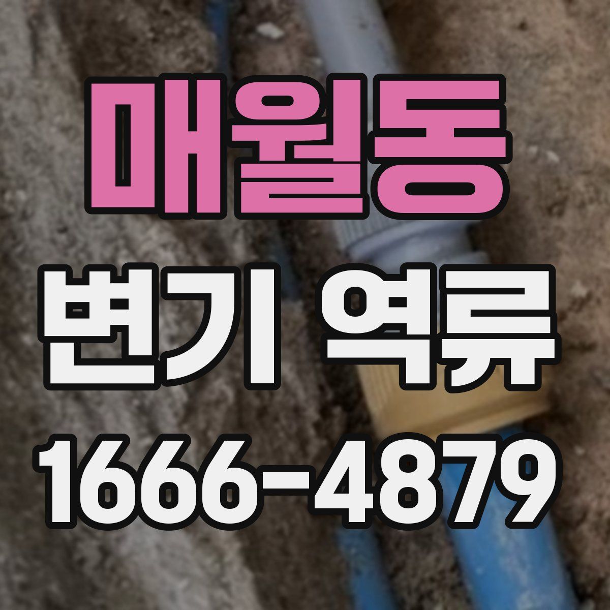 매월동 변기 역류