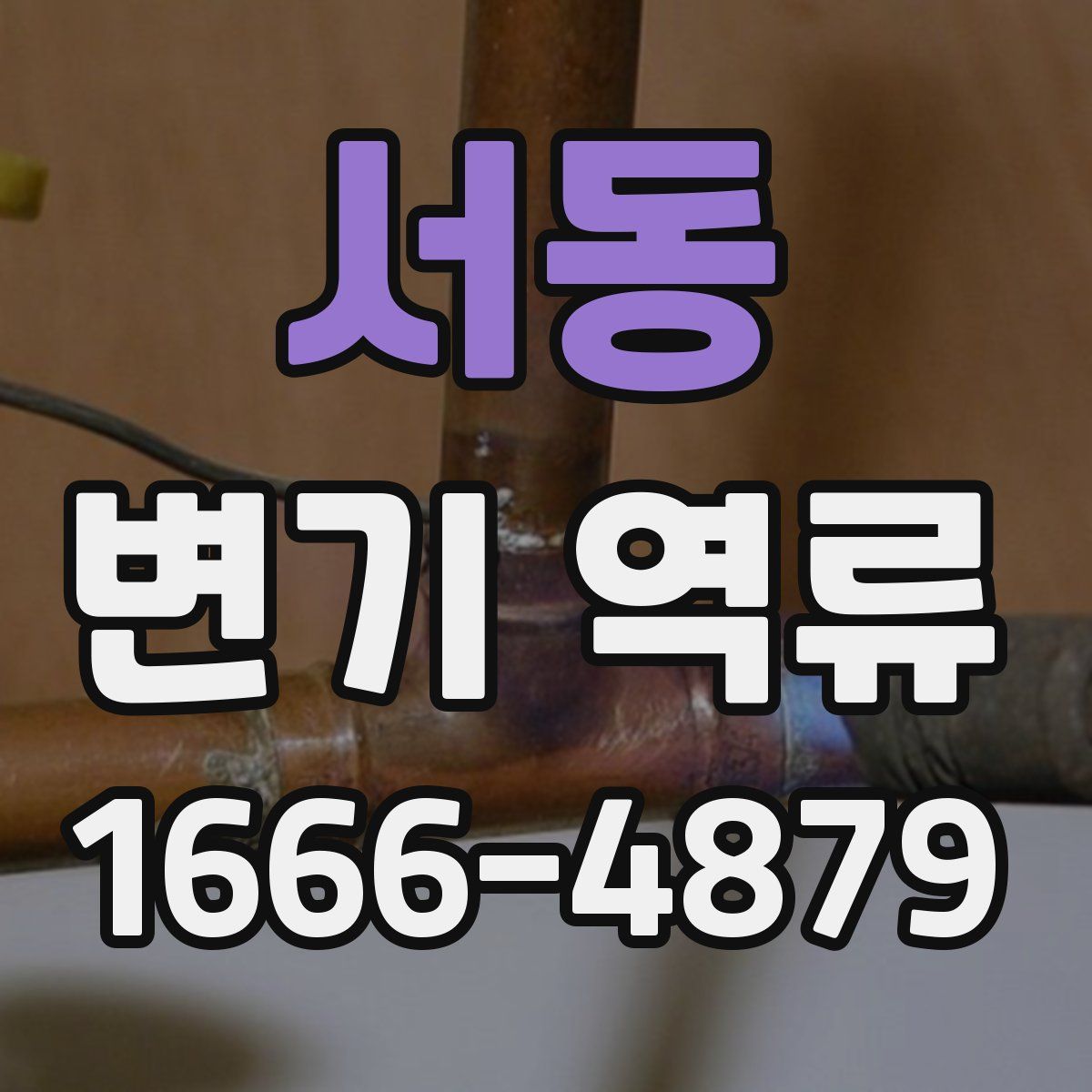 서동 변기 역류