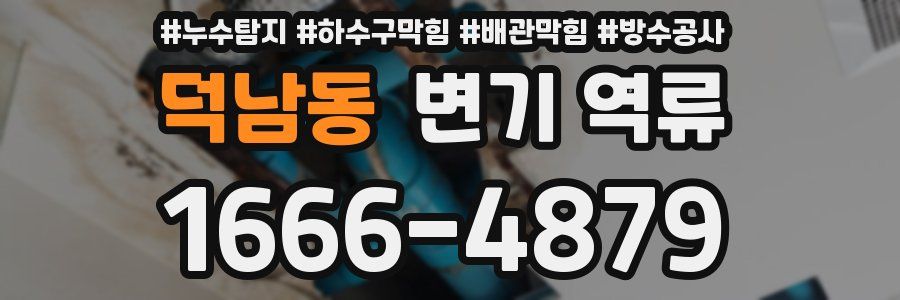 덕남동 변기 역류