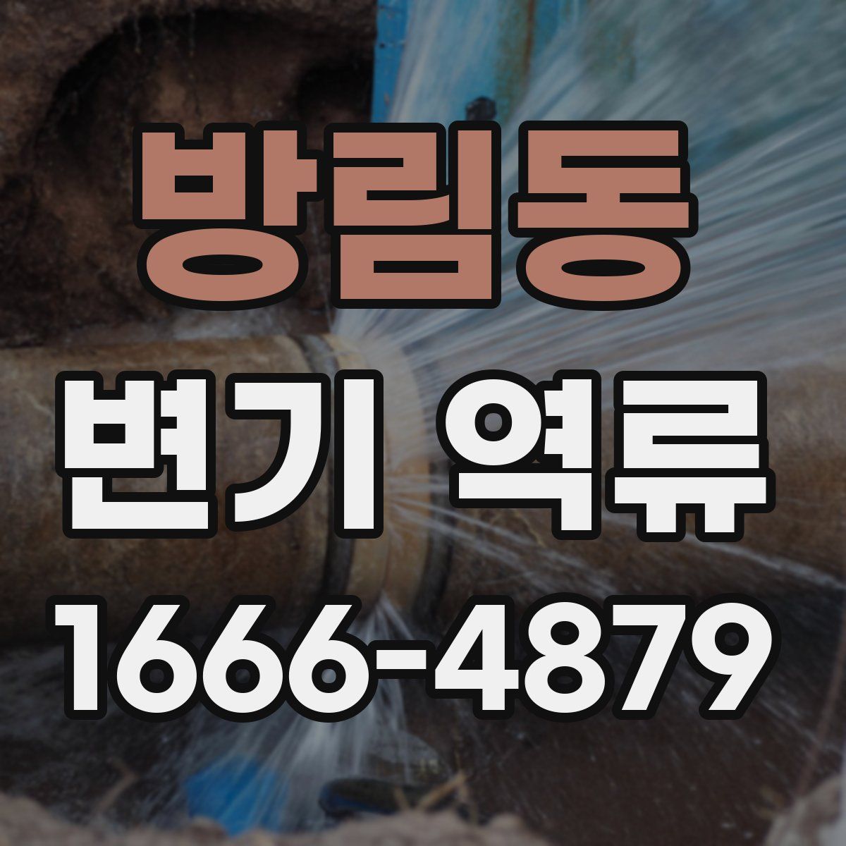 방림동 변기 역류