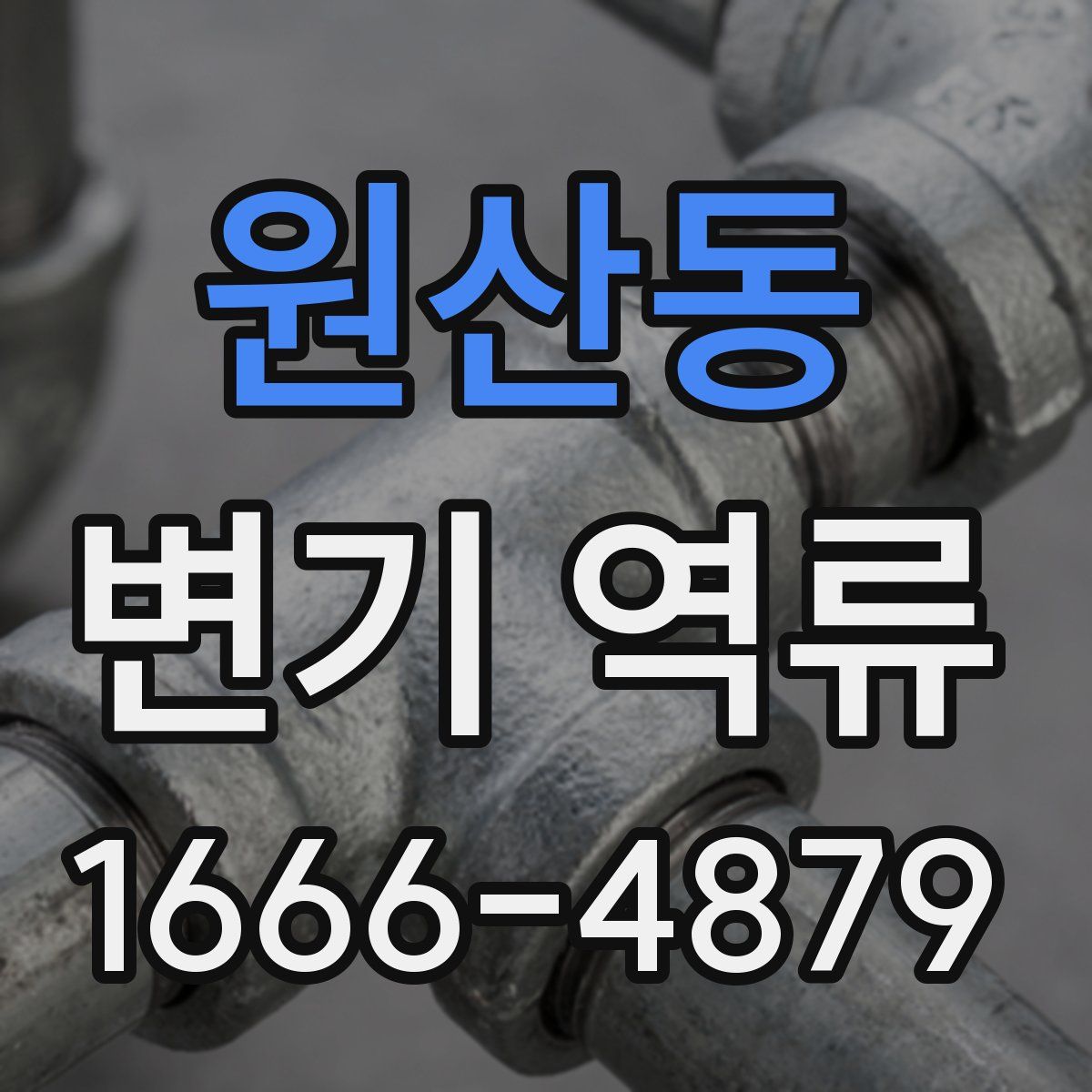 원산동 변기 역류