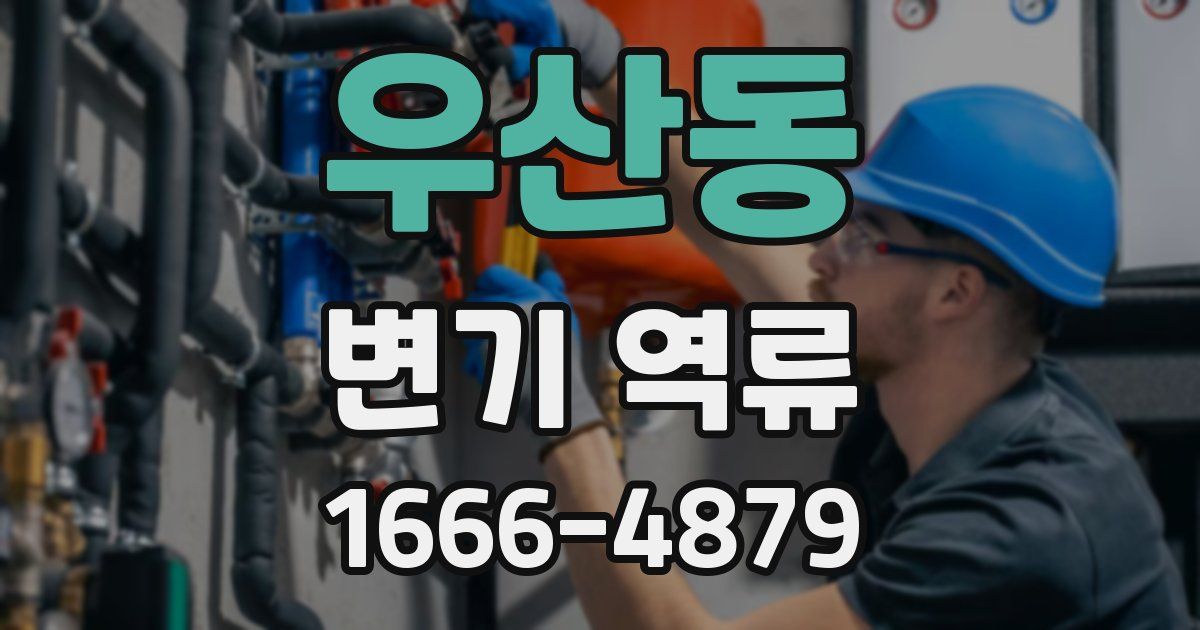 우산동 변기 역류