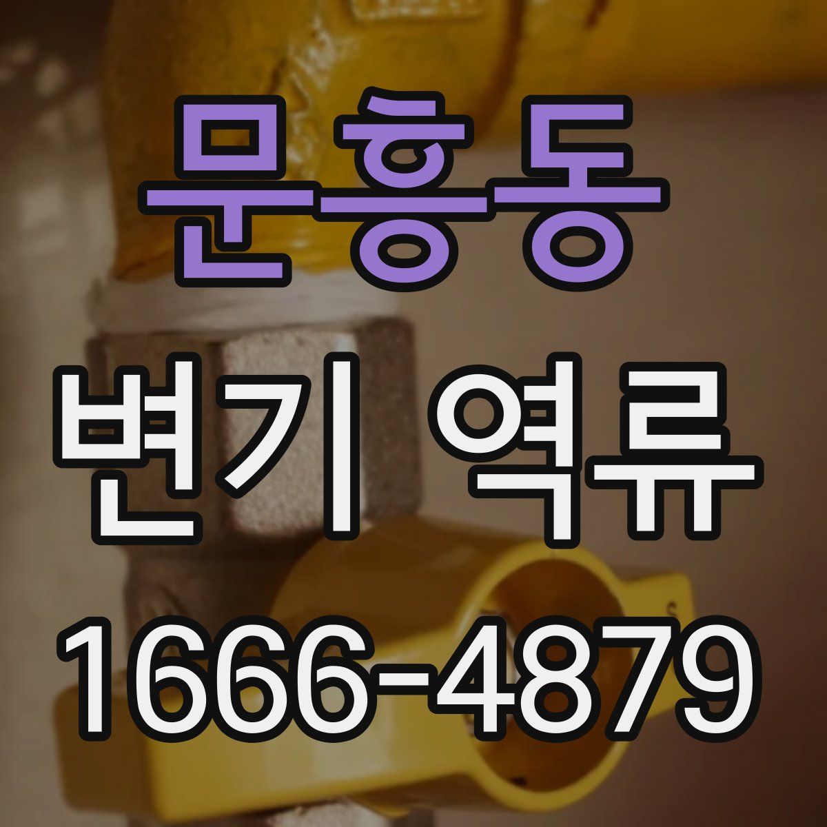 문흥동 변기 역류